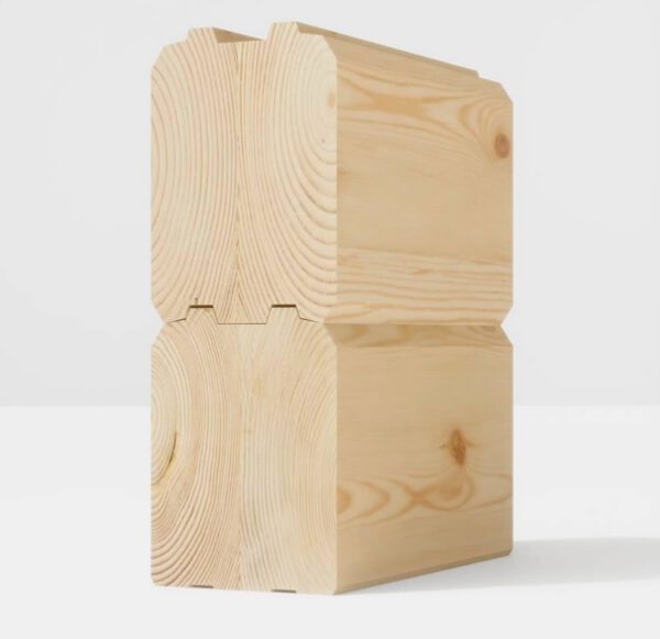 Брус профилированный 145x195x6000